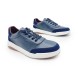 Унисекс кроссовки Loro Piana Newport Walk Leather Blue