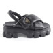 Женские босоножки Prada Sandals Leather Black