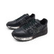 Унисекс кроссовки Premiata 483 Leather Black/Green
