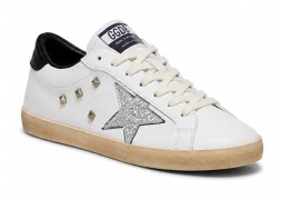 Golden Goose Ball Star Glitter White