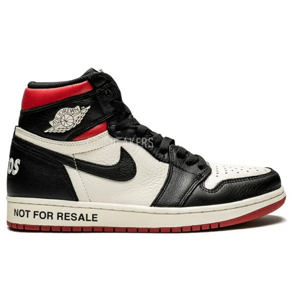 Унисекс кроссовки Nike Jordan 1 Retro High &amp;quot;Not for Resale&amp;quot; Varsity Red