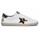 Женские кеды Golden Goose Ball Star White Leopard Star