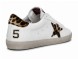 Женские кеды Golden Goose Ball Star White Leopard Star