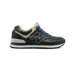 New Balance Мужские 574 Navy Leather