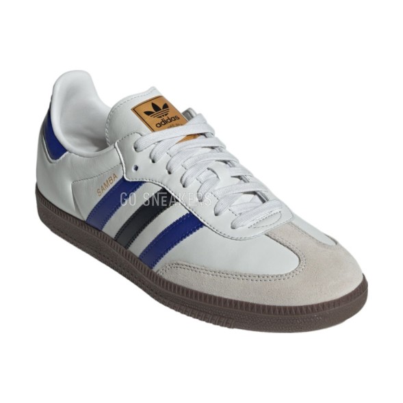 Унисекс кеды Adidas Originals Samba White Active Blue