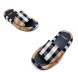 Женские шлепки Burberry Flip-flops White/Brown