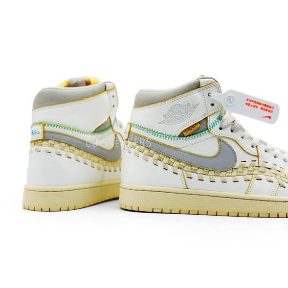 Мужские кроссовки Nike Air Jordan 1 Bephies Beauty Supply Man White