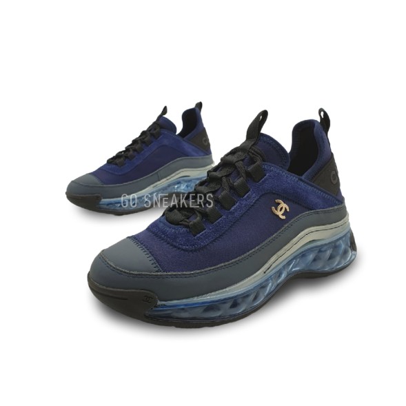 Женские кроссовки Chanel Tenis Blue