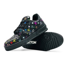 Takashi Murakami x Louis Vuitton Trainer &#039;Black&#039;