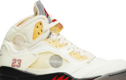 Nike Off-White x Air Jordan 5 SP &#039;Sail&#039;