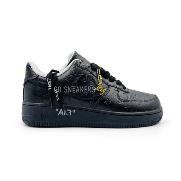 Унисекс кроссовки Nike Air Force 1 Sotheby’s Auction Results x Louis Vuitton Black
