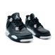 Унисекс кроссовки Nike Air Jordan Retro 4 Leather Black