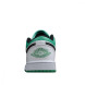 Унисекс кроссовки Nike Air Jordan 1 Low White Lucky Green Black