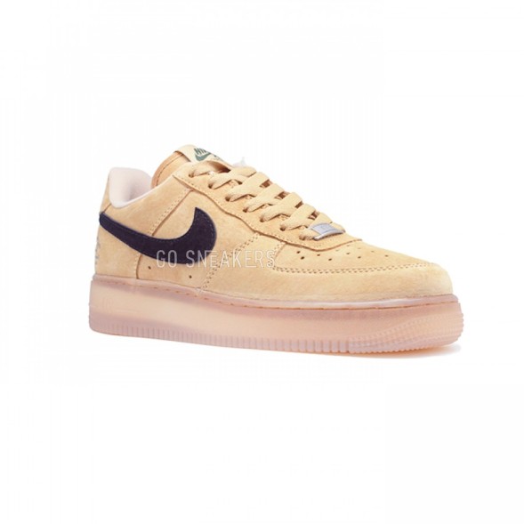 Унисекс кроссовки Nike Air Force 1 X Reigning Cham Low All-Match Sneakers Tan Beige