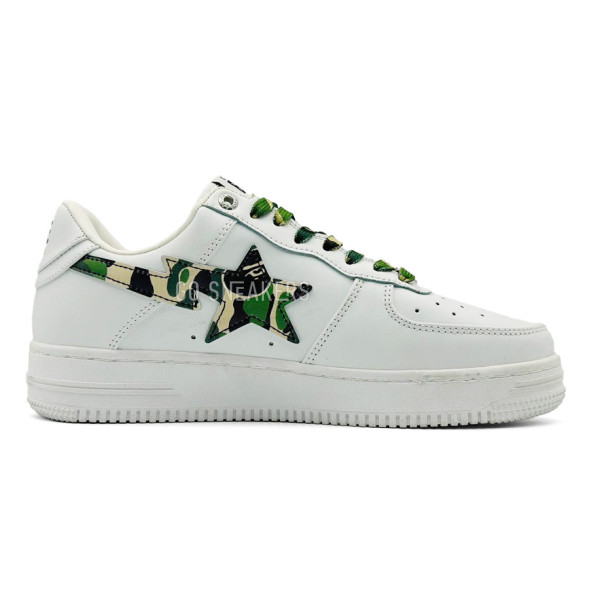 Мужские кроссовки Bathing Apg Bape Sta White Millitary