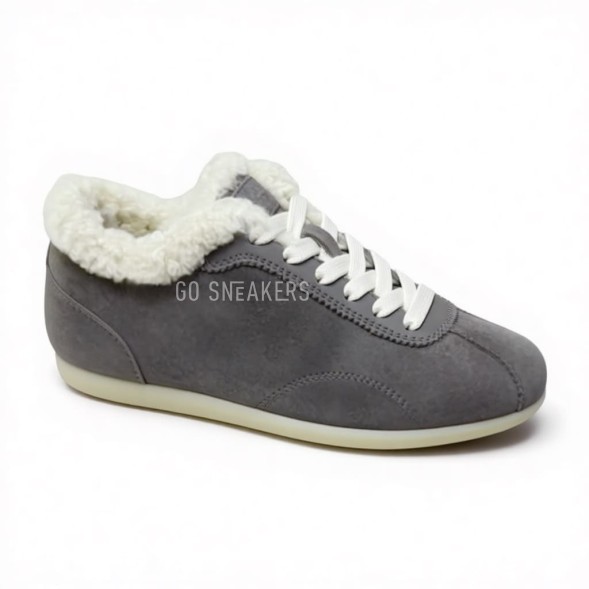 Женские зимние кроссовки Brunello Cucinelli Sneakers Winter Grey