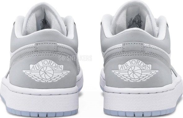 Женские кроссовки Nike Wmns Air Jordan 1 Low &amp;#039;White Wolf Grey&amp;#039;