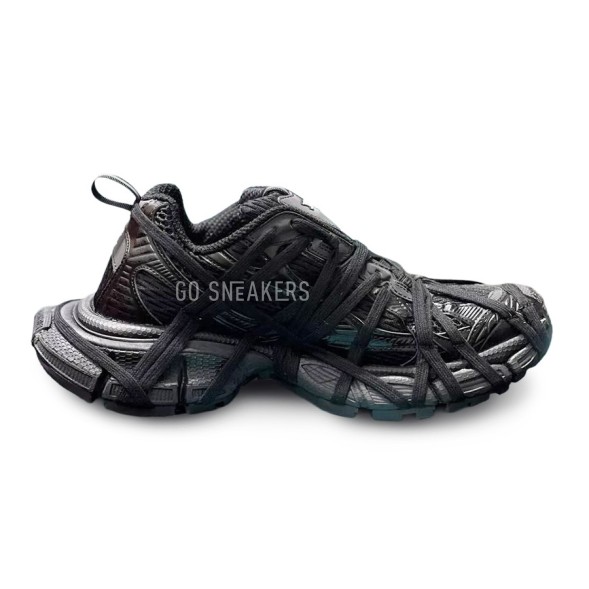 Женские кроссовки Balenciaga 3XL Extreme Lace Sneaker Black