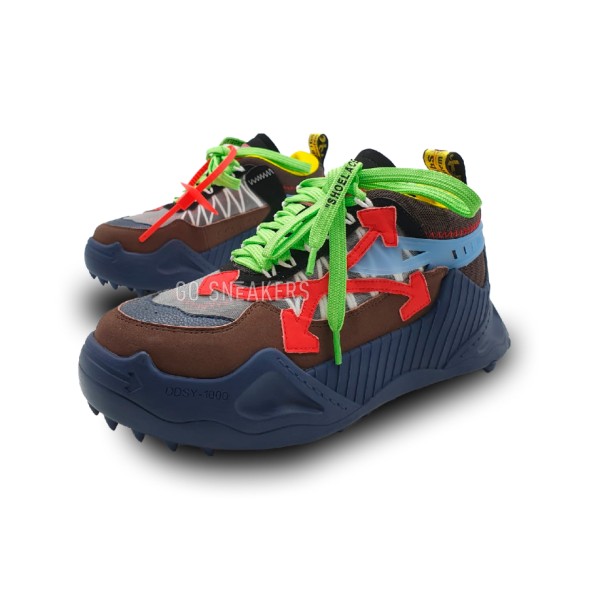 Женские кроссовки Off-White DDSY-1000 Brown