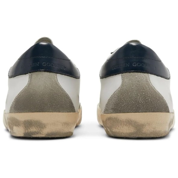 Женские кеды Golden Goose Superstar White Night Blue