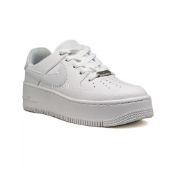 Женские кроссовки Nike Air Force AF-1 Sage White 1