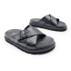 Мужские шлепки Louis Vuitton Flip-flops X Leather Black