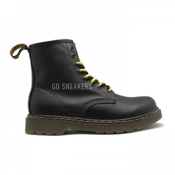 Мужские ботинки с мехом Dr. Martens Black