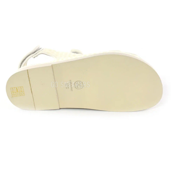 Женские босоножки Chanel Sandals Jeans White