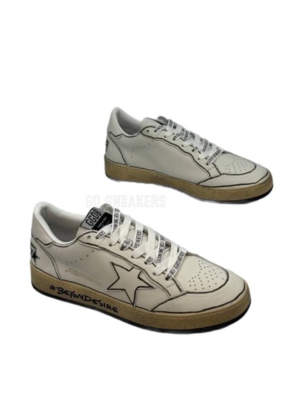 Мужские кеды Golden Goose Ballstar White #Beyondesire