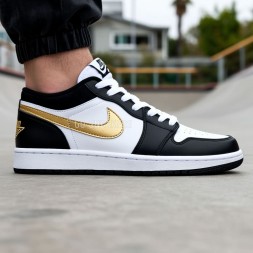 Nike Air Jordan 1 Low Sail Man Brown