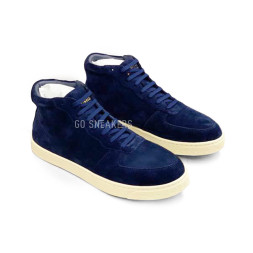 Brunello Cucinelli Sneaker Suede Navy