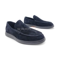Hugo Boss Loafers Suede Dark Grey