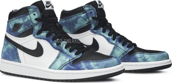 Женские кроссовки Nike Wmns Air Jordan 1 Retro High OG &amp;#039;Tie-Dye&amp;#039;