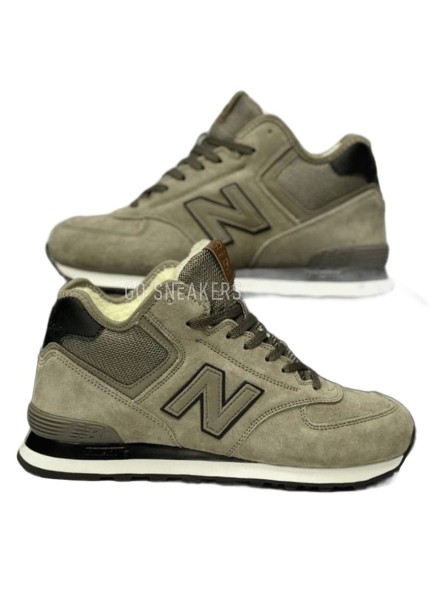 Мужские кроссовки New Balance 574 Winter Brown