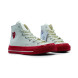 Женские кеды Converse X Comme Des Garcons Play White
