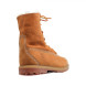 Женские ботинки с мехом Timberland Teddy Fleece Chestnut